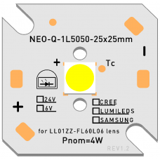 NEO-Q-1L5050-25x25-L150-40705006-6V-4K