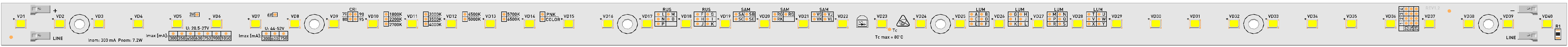 NEO-L-40LS2835-500x14-LUM-4K-6V-RB-L1