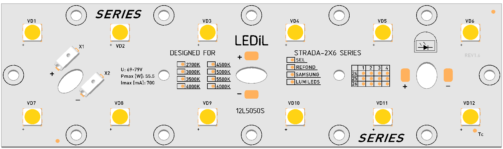 NEO-L-12GS5050S-145x43-5K-6V-CRI70
